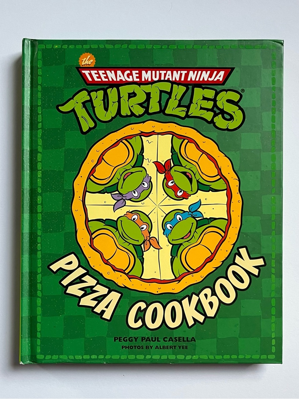 EUC Ninja Turtles Pizza Cookbook Fun Novelty Family TV Cartoon Inspired Recipes